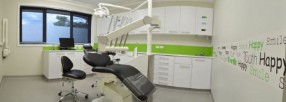 Dental clinic surgery and dentist chair