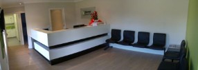 Dental clinic waiting room